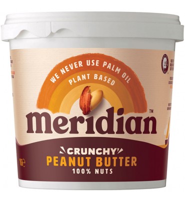Meridian Foods Peanut Butter Crunchy 1kg