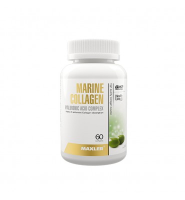Maxler Marine Collagen + Hyaluronic Acid 60cps